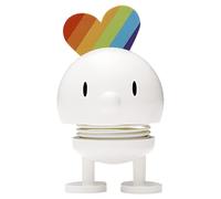 Hoptimist Arcobaleno Piccola Figura Wiggle Figura Wiggle Deco Idea Plastica Bianco Ø 5 cm