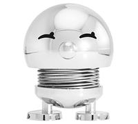 Hoptimist Baby Bombi Temperato plastica in piuma Ø 5 cm H 8 cm cromato