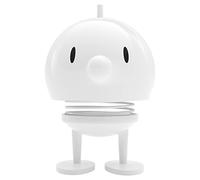 Hoptimist Bumble, statuetta scandinava, decorazione per soggiorno, scrivania, gadget da ufficio, grandi regali, 7,5 x 8,5 x 10,7 cm, media, bianco