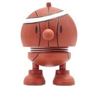 Hoptimist Pallacanestro, accessorio per basket e portafortuna, decorazione per pallacanestro, divertente regalo per amanti del basket, altezza 7,6 cm, diametro 5,8 cm