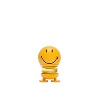 Hoptimist Smiley - Decorazione scandinava, per soggiorno, scrivania, gadget da ufficio, 4,5 x 5,6 x 6,6 cm, colore: Giallo
