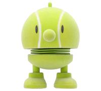 Hoptimist Tennis Bumble, accessorio per tennis, decorazione e portafortuna, gadget da tennis, divertente regalo per gli amanti del tennis e degli appassionati di tennis, altezza 7,6 cm, diametro 5,8