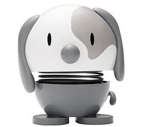Hoptimist Wiggle Figure Small Dog Figurine Deco Plastic Cool Grey H 6 cm