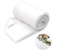 Hopton Ovatta decorativa per Natale, tappetino da neve, ovatta di neve, tappetino da neve, tappetino da neve artificiale, decorazione per decorazioni natalizie, display del villaggio, sotto l'albero