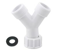 Hopzab Connettore a Y per cambio rubinetto, connettore splitter a Y, 3/4" Y, per lavatrice e lavastoviglie