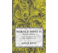 Horace Horace: Odes II: Vatis Amici (Tascabile)
