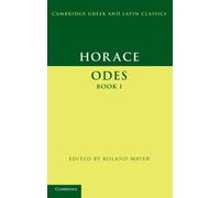 Horace: Odes Book I