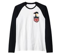 Horatio Nelson nella mia Tasca Maglia con Maniche Raglan