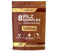 Horbaach Complesso 8 Funghi con Criniera di Leone Capsule 120 St