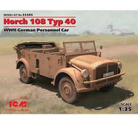 Horch 108 Typ 40 WWII German Personnel Car 1:35 ICM35505 - icm modellismo