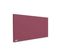 Horch Akustik Assorbitore da parete, isolamento acustico, rivestimento in tessuto non tessuto, 120 x 240 cm, corda in acciaio, colore: 14, senza cornice