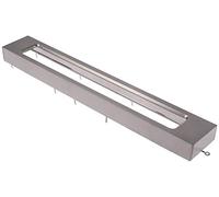 Horeca-Select - Telaio per forno a microonde, larghezza 72 mm, altezza 34 mm, lunghezza 484 mm