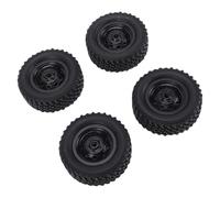 Horett 4 PNEUMATICI IN GOMMA AGGIORNATI per MN82 LC79 1/12 Sostituzione per WPL 1/16 Modello di Auto RC Parti Avanzate con Incredibile Grip Percorsi Diversi (Nera)