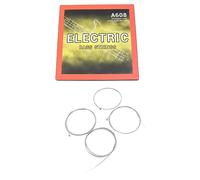 Horett 4pcs set corde basso elettrico in acciaio per strumento stringa basso con estremità a palla per sostituzione adatto a elettrico 4 corde