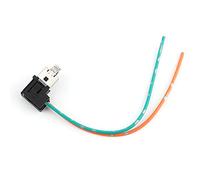 Horett Adattatore a Doppio Filo con Nucleo in Rame H1 H3 per Lampadina | Struttura in Plastica e Rame, Nominale 12 V 10 A, Resistenza Al Calore 90 °C, Portalampada A LED, Utilizzo Fendinebbia,
