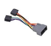 Horett Adattatore Iso di Ricambio per Cablaggio Radio Stereo per Auto, ABS, | Connettore Cablaggio Iso, Metallo ABS, Pre Spelato, Spina Standard, Audio per Auto, Montaggio Jazz CRV