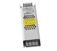 Horett Alimentatore LED Switching Driver Adattatore Trasformatore DC 12V 5A Ultra Sottile Striscia Lunga Lega di Alluminio Design Cavo Cablaggio per Personaggi Luminosi LED Scatole (WCB-24V-60W)