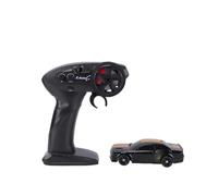Horett Auto RC da Drift Auto RC Controllata da APP con Controllo APP Telecomandata in Scala 1:43 2.4G Controllo Remoto e Mobile Giroscopio Luci LED 2 Carrozzerie Set (Grigio)