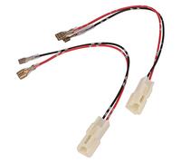 Horett Cablaggio Altoparlante Portiera Auto 12V 3A 1 Paio Connettore ABS | Materiale ABS, Adattatore Audio per Veicoli, Nominale 12 Volt 3 Amp 10 Watt, Installazione Plug and Play, Sostituzione