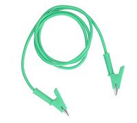 Horett Cavo di Prova con Clip A Coccodrillo 20 A 3000 V Apertura Ganascia | Ottone e Silicone, Progetti Elettrici, Tester di Tensione, Batterie per Auto e Camion, Cavi di Prova, Filo da 4 Mm