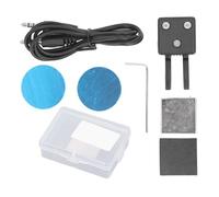 Horett Chiave Codice Morse CW Chiave Telegrafica Automatica Doppia Paletta Base Magnetica Kit Cavo Guscio in ABS Compatto per Circuiti di Segnali Radio a Onde Corte
