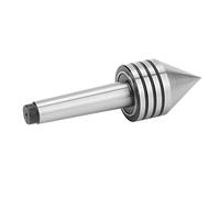 Horett Contropunta Componenti per Tornio a Centro Vivo Parti Rotanti MT2 HSS 60 Gradi Alta Precisione Resistente All'usura Funzionamento Regolare Concentrico con Cuscinetti a Sfera