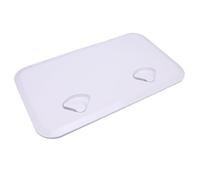 Horett Copertura per Boccaporto della Barca Coperchio per Boccaporto Marino Botola di Accesso al Ponte ABS Antiscivolo a Basso Profilo Apertura a 180 Gradi 24 X 14 Pollici Maniglia Ad