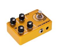 Horett Dolamo D-8 Overdrive Pedale Effetto per Chitarra con Controlli del Livello di Guadagno degli Alti dei Bassi True Bypass per Chitarra Elettrica