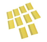 Horett Etichette Auricolari per Bestiame 001-100 Numero Plastica Colorfast | Etichette per L'identificazione degli Animali, Etichettatura Integrata delle Pecore, Plastica, Colorfast, Allevamento