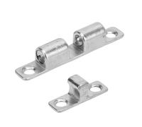 Horett Fermo per Porta della Barca Fermaporta per Porta della Barca Fermo in Acciaio Inossidabile 316 Lucidato Resistente Alla Ruggine Protezione da Parete con Rullo di