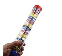 Horett Giocattolo con Bastone della Pioggia con Suoni Simulati Ed (3 | Costruzione in Plastica, Educazione Musicale per Bambini, Uso in Classe, Tubo a Sonaglio, Effetti Sonori Simulati, Da 1