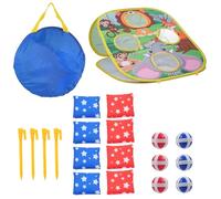 Horett Gioco al Sacco della Fauna, Gioco di Lancio Bean Bag per Bambini, Giochi Sportivi per Interni ED Esterni, Kit di Giochi Famiglie Bambini Ragazzi (2888-9)
