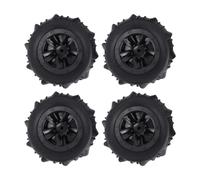 Horett Gomme per auto RC in gomma 4PCS, set di pneumatici in gomma compatibili con auto RC scala 1/14, 1/16, sostituzione per, MJX, HBX,