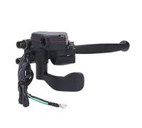 Horett Gruppo Leva Freno Doppio, Foro 22 Mm, Cavo 47 Pollici per ATV | Cavo Acceleratore a Pollice, ABS e Lega di Alluminio, Sostituzione Quad ATV, Montaggio da 50 a 250 , Manubrio da 7/8 Pollici