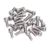 Horett Kit Viti M4 Set Viti M4 Kit Elementi di Fissaggio 100 Pezzi a