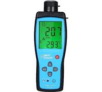 Horett Misuratore di Ossigeno O2 Tester di Gas Rilevatore Ossigeno Sensore Elettrochimico Digitale Portatile 0-30% LCD da 2,7 Pollici Ricaricabile Doppio Allarme per L'agricoltura