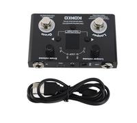 Horett Pedale Effetto Loop Drum Multifunzionale Accordatore BT Page Turner Registrazione Loop Melodia Drum Machine Effetto Pedale Compatto Strumento Musicale Portatile Accordatore