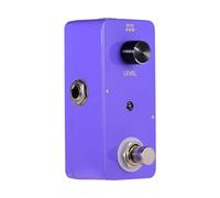 Horett Pedale loop station loop recorder Mini Looper 48K 24bit 5 minuti overdub illimitato USB shell in metallo controllo volume per chitarra e basso (Viola)