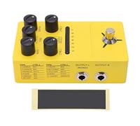 Horett Pedale Multi Modulazione Stereo Effetti 11 Modulazione Bypass a Pedale Fase Trill per Chitarra Elettrica FS05