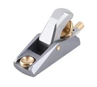 Horett Pialla per Legno Ad Angolo Basso, Lama da 33 Gradi, 22 Mm, in | Pialla a Mano, Lega di Alluminio e Ottone, Impugnatura Ergonomica, Lama da 20 Gradi, Spessore 2,8 Mm, Uso per la