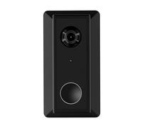 Horett Piastra da Muro per 2k, Cuneo 35° Sinistra Destra, Montaggio | Plastica ABS, Compatibile con Videocitofono a Batteria, Angolo Doppio Laterale di 35°, Copre i Segni Sulla Parete,