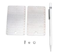 Horett Piastra di Backup Antincendio per Frase Segreta Crypto, Strumento di Recupero per Criptovalute Utenti Bitcoin