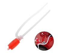 Horett Pompa Manuale Per Travaso Carburante, 10 L/min, Sifone Senza Bocca | Sifone per Trasferimento Liquidi, Costruzione in PVC, Uso di Benzina e Biodiesel, Acqua Dell'acquario, Uso in Garage
