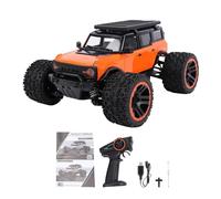 Horett RC Crawler 4WD 40KM/H Remote Control Car LED Lights for Off-Road Adventures