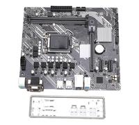 Horett Scheda madre PCI E 3.0 motherboard per computer M ATX piastra madre PC socket LGA 1200 H410 2 DDR4 64GB 4 III Gigabit Ethernet 7.1 con PCIe x16 x1 per CPU Core 10ª gen