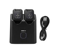 Horett Set Trasmettitore Ricevitore Chitarra Wireless 5.8G con Compartimento di Ricarica Trasmettitore Ricevitore Wireless per Chitarra Elettrica Trasversale Senza Fili