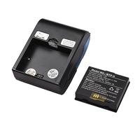 Horett Stampante Termica per Ricevute Portatile Mini Stampante Termica Wireless 57 Mm 203 Dpi 80 Mm/s 1500 MAh Batteria Ricaricabile con BT e USB per IOS e (Nera)