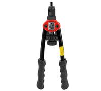 Horett Strumento per Dadi per Rivetti M3-M8 Rivettatrice Manuale in | Manico in Acciaio,Parti Trattate Termicamente,Impugnatura Antiscivolo,Uso in Officina,Compatibilità M3-M8,Macchina per