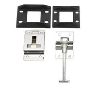 Horett Supporto per Porta Stile T Supporto per Serratura Porta D'ingresso Chiusura D'ingresso Gancio Stabilizzatori UV ABS in Acciaio