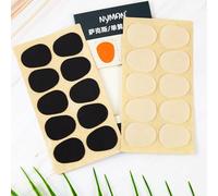 Horett Toppe per Bocchino per Sassofono Cuscinetti Bocchino Sax Contralto Cuscini Sax 10 Pezzi in Silicone Alimentare 0,5 Mm 0,8 Mm Adesivo Rimovibile Testa (0,8)